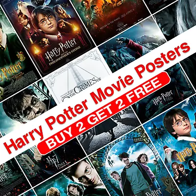£12.99 • Buy Harry Potter Movie Poster Wizarding World Print Picture Gift 