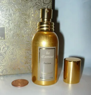 Womens New Fragonard Ile D'amour Perfume Spray Parfum 1 Oz 30 Ml Lilac Jasmine • $109.99