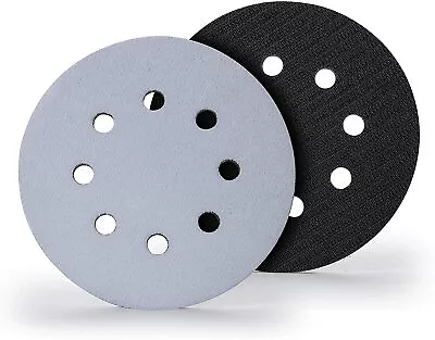 2PCS 5 Inch Hook Loop Soft Foam Interface Sanding Disc Sander Buffer Backing Pad • $9.29