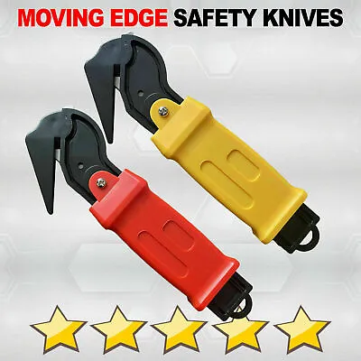 Moving Edge Safety Cutter | Box Opener | Tape Cutter | Shrink Wrap Cutting Tool • £17.99