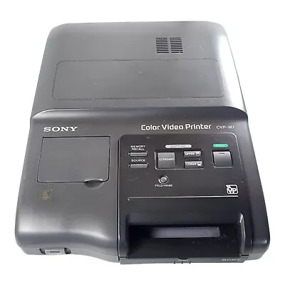 VTG Sony Color Video Printer CVP-M1 RCA S-Video Photo Print • $56.56