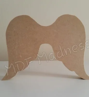 Mdf Craft Shape. Wooden Angel Wings • £1.80