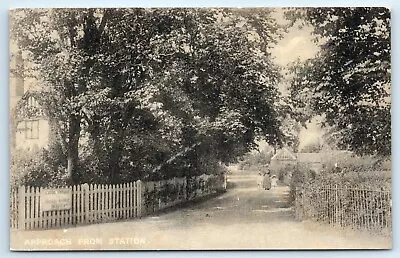 £2.49 • Buy Postcard Mostyn House School Parkgate Cheshire - Approach From Station