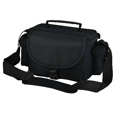 Camera Case Bag For Canon EOS 650D 600D 550D 500D 450D 7D 5D Accessories Black • £24.99