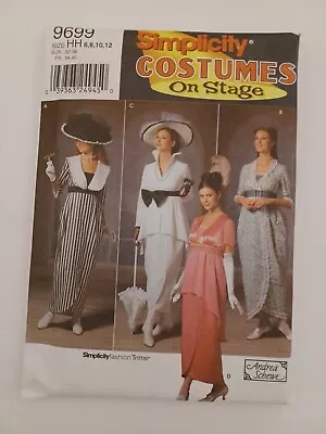 McCalls Costume Pattern 9699 1900s Titanic Era Cosplay Gowns Womens All Sizes • $18