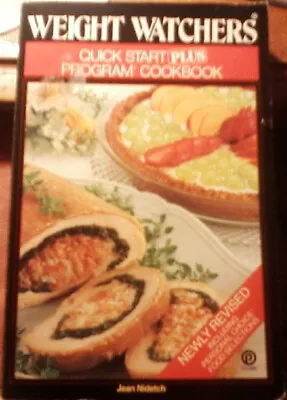 $7.50 • Buy Quick Start Plus Program Cookbook By Weight Watchers International (1986 PB)