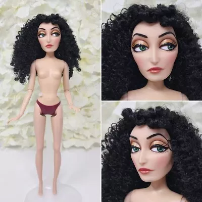 Disney Store Tangled Rapunzel Mother Gothel 12  Classic Doll Nude Villain • $15