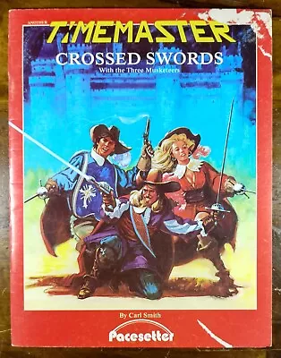 Crossed Swords (1984 Pacesetter 3002) Timemaster RPG Fair Condition • $4.99