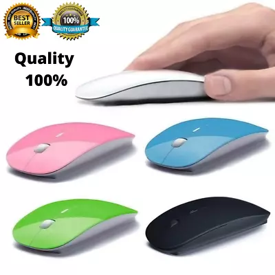 £3.65 • Buy Wireless USB Optical Mouse For Pc Acer Laptop Computer Scroll Wheel Black Mice