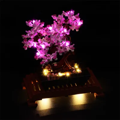 LED Lighting Kit For LEGO 10281 Creator Expert Bonsai Tree Pink Light Kit ONLY  • $83.99