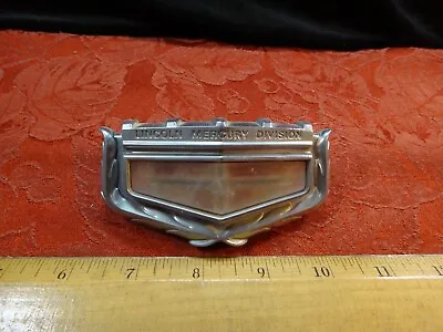 Vintage 1971-1972 Lincoln Mercury Hood Emblem Chrome Badge DIMB-8B343 BA • $29.99