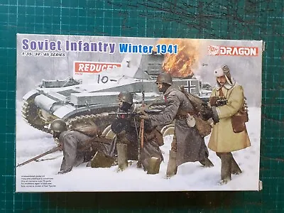 £7.99 • Buy DRAGON Soviet Infantry Winter 1941, 1/35, Complete, Vgc, Serial 6744