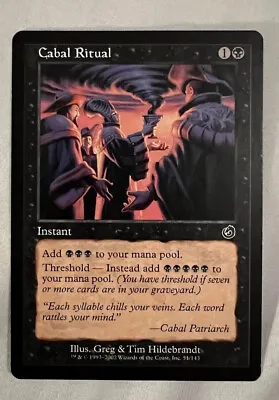 MTG Magic The Gathering Cabal Ritual • $13.99