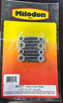 Milodon #85377 Pontiac (Ford 390-427) Valve Cover Stud & Nut Kit (Open Box) • $15