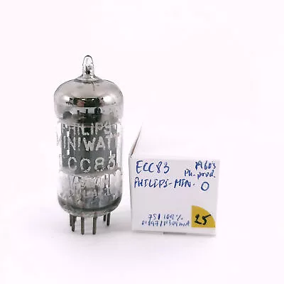 1 X ECC83 PHILIPS-MINIWATT TUBE. 1960s PROD. USED. 25. CH167 • $78.48