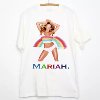 Mariah Carey Rainbow T-Shirt Music Shirt Unisex Cotton For All Fans S-3XL • $9.45