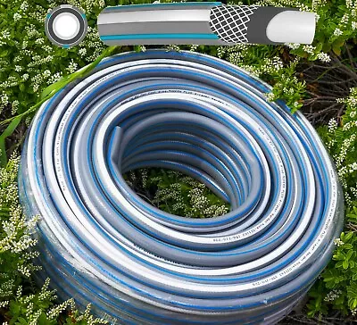 Reinforced High Quality 1/2  Garden Hose Pipe 4 LAYER MODERN PLUS 1-50 Metres • £4.99