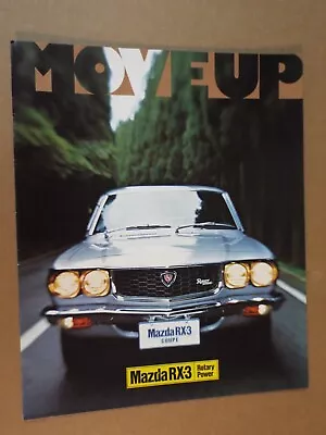 1973 Mazda RX-3 Original Large Format 12 Page Brochure - Fair • $18.90