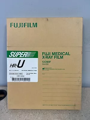 FUJI MEDICAL X-RAY FILM 24 X 30 UNOPENED Box Of 100 Sheets • $40