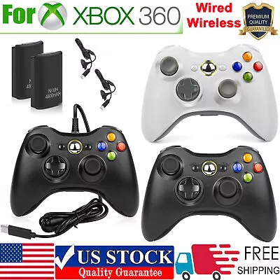 For Microsoft Xbox 360 PC WIN 7 8 10 Wireless Game Controller Gamepad Joystick • $20.99