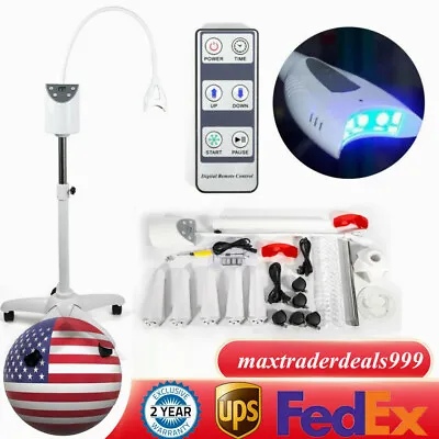 $153 • Buy Dental Mobile Teeth Whitening Machine LED Cold Light Accelerator Bleaching Lamp