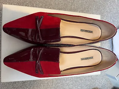 £40 • Buy Emporio Armani Patent Leather And Suede Women’s Shoes - Eu 40