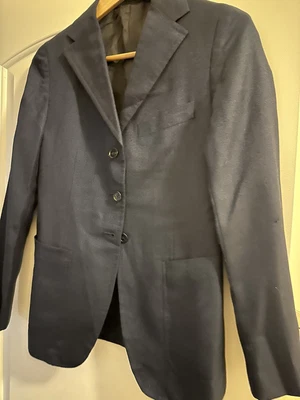 $99 • Buy Domenico Vacca Woman Blazer Cashmere Classic Hand Made Italy Size 40