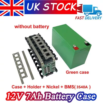 12V 3S 7P Battery Case 3S40A BMS+Holder+Welding Nickel For Power Supply， • £13.75