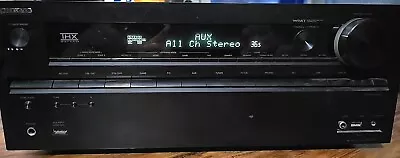 Onkyo TX NR717 7.2 Channel 185 Watt Receiver • $140