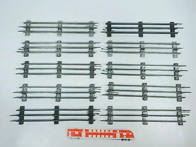 BW79-2 10x Märklin Gauge 0 Track Straight (10 3/16in) For Electric Operated • $52.12