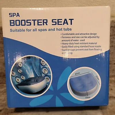 Spa And Hot Tub Adjustable Booster Seat With Suction Cups • $19.95