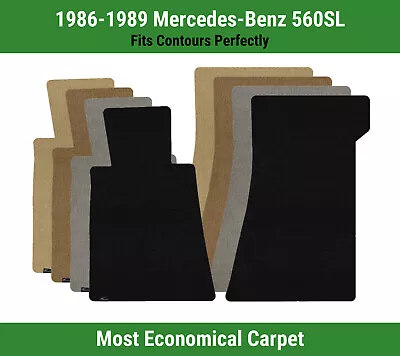 Lloyd Velourtex Front Row Carpet Mats For 1986-1989 Mercedes-Benz 560SL  • $93.99