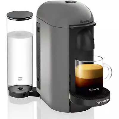 $126.87 • Buy Nespresso VertuoPlus Coffee And Espresso Maker By Breville, Gray Color, New