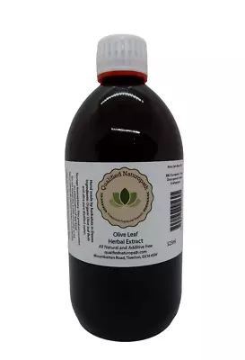 Olive Leaf Extract - 525ml -  In Glass UV Resistant Bottle • £14.75