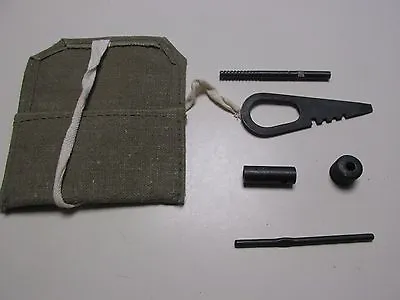 Mosin Nagant 91/30 Cleaning Kit With Pouch! Real WWll Equipment!! COOL!!! POW!!! • $5