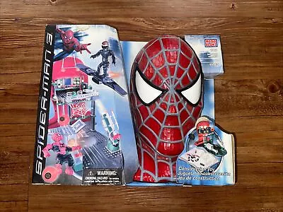Rare Spider-man 3 The Movie Secret Lab Assault Mega Bloks Toy Figures 2007 New • $165