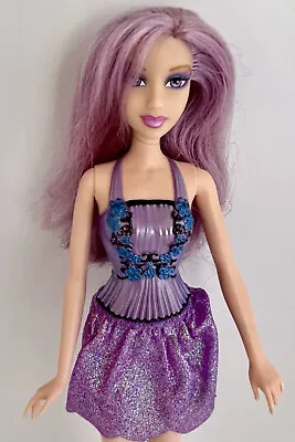 Barbie Mariposa Willa Butterfly Flutters Doll Loose Ooak Purple Hair • $22