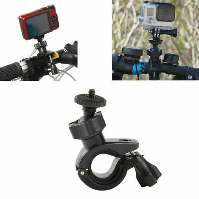 Bike Mount Motorcycle Handlebar Seat Bar Pole Kit For Camera Go Pro 1/4  Thread  • $9.71