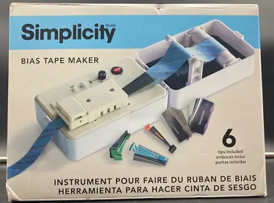 $129.99 • Buy Simplicity Bias Tape Maker Machine Model 881925