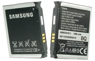 ORIGINAL SAMSUNG AB603443CU BATTERY For SAMSUNG G800 S5230 L870 U940 CELL PHONES • $11.38