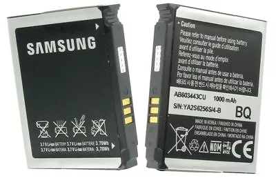 Original Samsung Ab603443cu /ca Battery Samsung G800 S5230 L870 U940 Cell Phones • $12.71