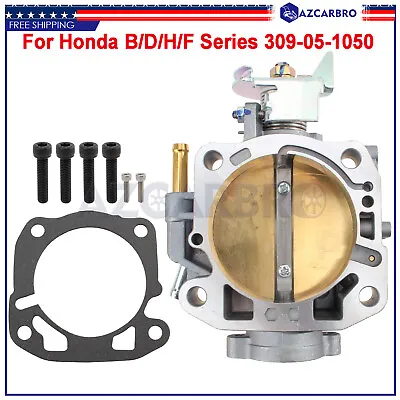 70mm Alpha Series Throttle Body For 1988 - 1991 Honda CRX (HF Si) D16A6 Y7 Y8 • $43.76