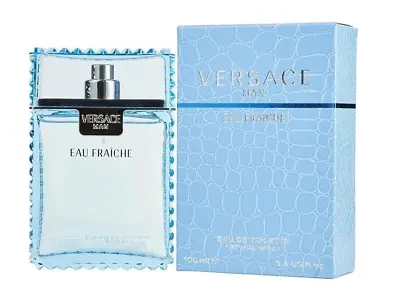 Versace Man Fraiche Versace For Men EDT Spray 3.4 Oz / 100 Ml • $30.45