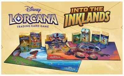 Disney Lorcana - Into The Inklands- Base Singles 1-204 You Pick The Card • $1.50