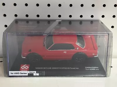 Kyosho Mini-Z Car Body Red Nissan Skyline 2000GT-R 1 Of 4000 New In Case Body • $46