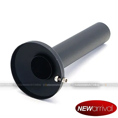 Fit 4  Tip Exhaust Muffler Stainless Steel Black Finish Removable Silencer • $12.99