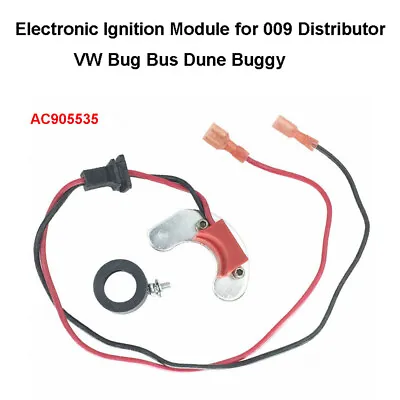 $31.89 • Buy Electronic Ignition Module For 009 Distributor Bug VW Dune Spark AC905535 Kits