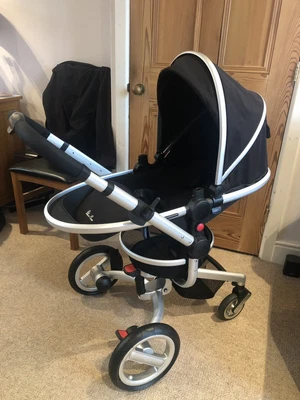 £80 • Buy Silver Cross Surf Pram Carrycot Car Seat Stroller Buggy
