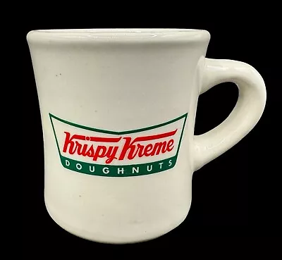 Vintage Krispy Kreme Doughnuts Logo Coffee Mug Stoneware Diner Restaurant Ware • $12.99