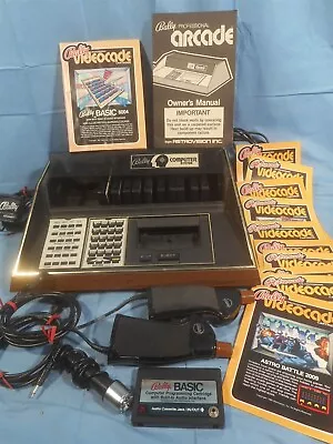 Bally Astrocade Computer System Astrovision Arcade ConsoleGamesControllers + • $149.95